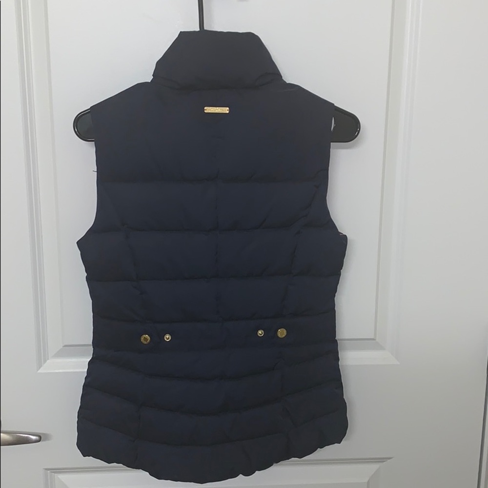 Lily Pulitzer Navy Blue Quilted Vest - Picture 3 of 3